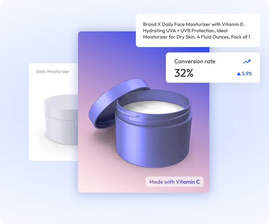 Enhanced product page content